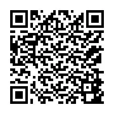 Kode QR untuk nomor Telepon +12179842299