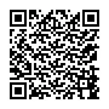 Kode QR untuk nomor Telepon +12179844216