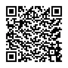 Código QR para número de teléfono +12179848438