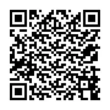 QR kód a telefonszámhoz +12179848443