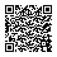 QR Code สำหรับหมายเลขโทรศัพท์ +12179848449