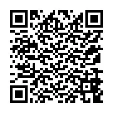 Código QR para número de teléfono +12179849884