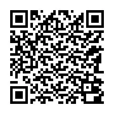 QR-code voor telefoonnummer +12182000018