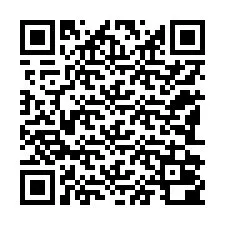 QR код за телефонен номер +12182000034