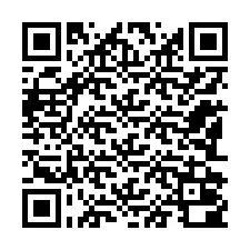 QR kód a telefonszámhoz +12182000037