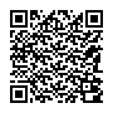 QR код за телефонен номер +12182000043