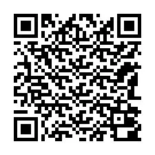 QR-koodi puhelinnumerolle +12182000045