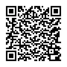 Codice QR per il numero di telefono +12182000068