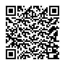 QR код за телефонен номер +12182000071