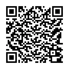 QR код за телефонен номер +12182000081