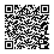 QR kód a telefonszámhoz +12182000105