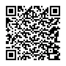 Código QR para número de teléfono +12182000113