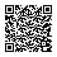 QR-kood telefoninumbri jaoks +12182000118