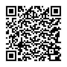 QR код за телефонен номер +12182000124