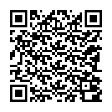 Código QR para número de teléfono +12182000128