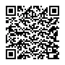 QR Code สำหรับหมายเลขโทรศัพท์ +12182000132