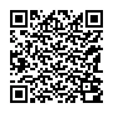 QR-код для номера телефона +12182000150