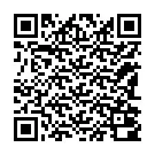 QR-koodi puhelinnumerolle +12182000161