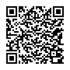 QR kód a telefonszámhoz +12182000163