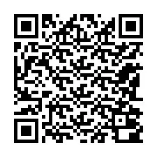 QR код за телефонен номер +12182000177