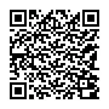 QR код за телефонен номер +12182000190