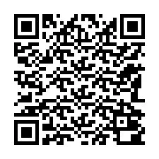 QR-код для номера телефона +12182000206