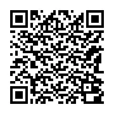 QR-koodi puhelinnumerolle +12182000215