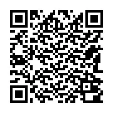 QR kód a telefonszámhoz +12182000217