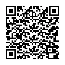 QR-koodi puhelinnumerolle +12182000218