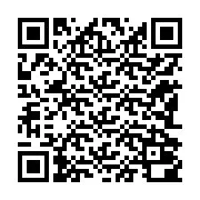 Codice QR per il numero di telefono +12182000232