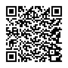 Código QR para número de teléfono +12182000233