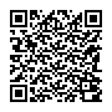 QR-код для номера телефона +12182000242