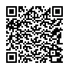 QR код за телефонен номер +12182000243