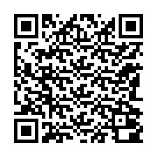 Codice QR per il numero di telefono +12182000246