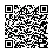 QR-koodi puhelinnumerolle +12182000262