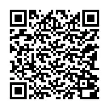 Código QR para número de teléfono +12182000268