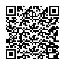 QR-koodi puhelinnumerolle +12182000322