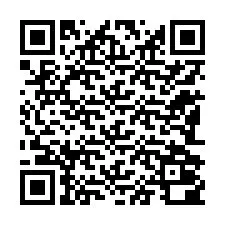 QR kód a telefonszámhoz +12182000326