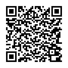 QR kód a telefonszámhoz +12182000342