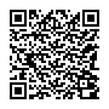 Código QR para número de teléfono +12182000344