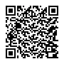 QR-koodi puhelinnumerolle +12182000353