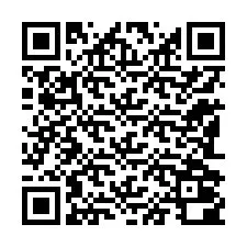 QR kód a telefonszámhoz +12182000366