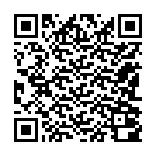 QR Code สำหรับหมายเลขโทรศัพท์ +12182000377