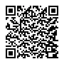 QR код за телефонен номер +12182000378