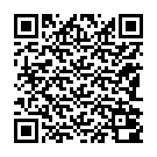 QR kód a telefonszámhoz +12182000422