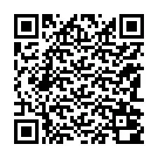 QR код за телефонен номер +12182000512