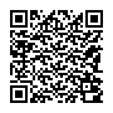 QR-koodi puhelinnumerolle +12182000523