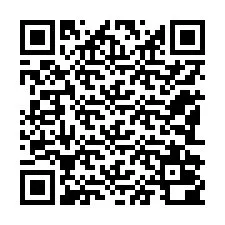 QR-код для номера телефона +12182000533