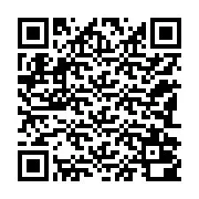 QR Code สำหรับหมายเลขโทรศัพท์ +12182000534