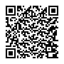 Código QR para número de teléfono +12182000562